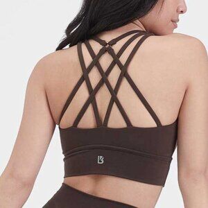 Buffbunny Collection Revolution Sports Bra - Dark Brown - Medium